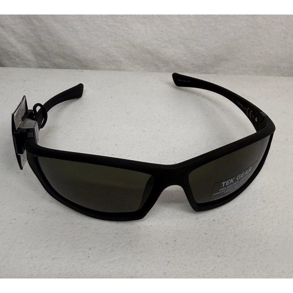 Tech Gear Powder Black Wrap Around Unisex Sunglasses